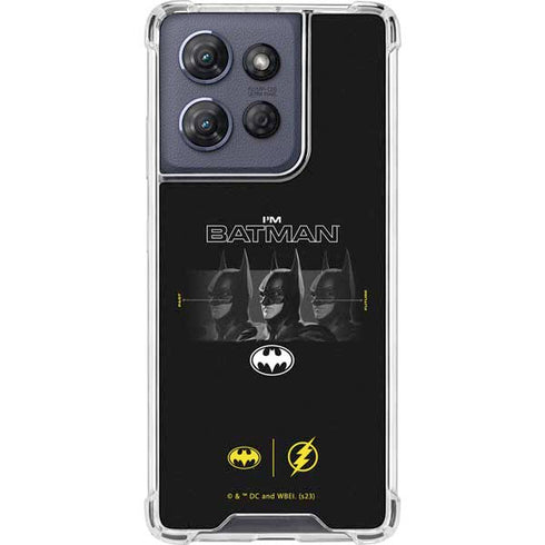 DC Comics The Flash Movie: I am Batman Past to Future Moto G Play 5G (2025) Clear Case